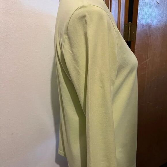 Mint Green 3/4 sleeve Chicos The Ultimate Tee Chico’s Size 1 = Medium #91 - Picture 2 of 6